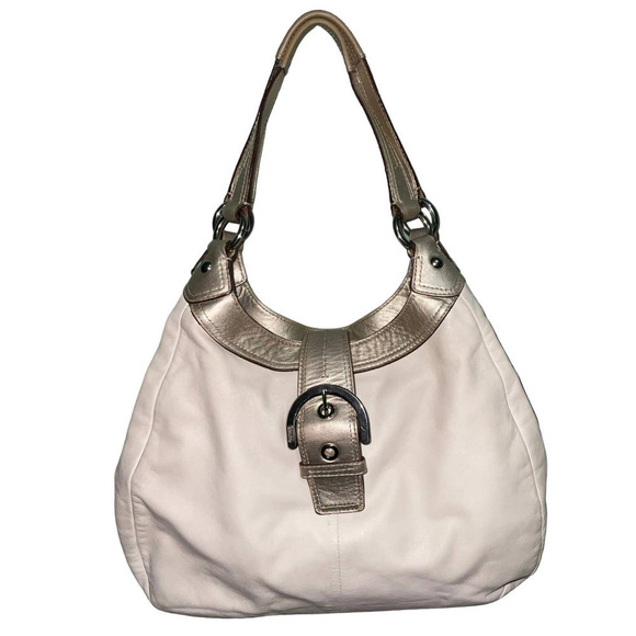 Coach Leather Soho Lynn Handbag, - Picture 1 of 14